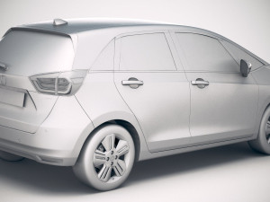 Honda Jazz 2020 Modelo 3D