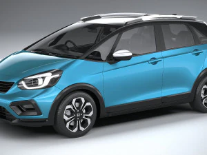 Honda Jazz Crossstar 2020 Modelo 3D