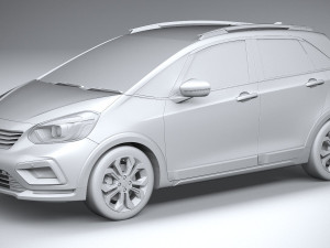 Honda Jazz Crosstar 2020 3D Модель