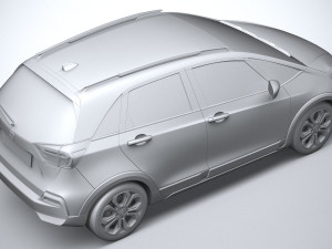 Honda Jazz Crosstar 2020 3D Модель