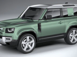 Land Rover Defender 90 2020 3D Model