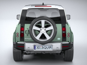 Land Rover Defender 90 2020 3D मॉडल