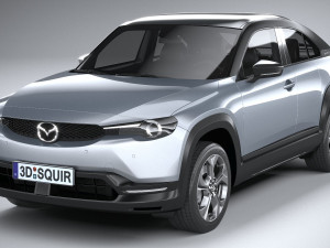 Mazda MX-30 2021 Modelo 3D