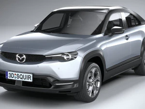 Mazda MX-30 2021 3D Model