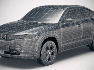 Mazda MX-30 2021 3D Model