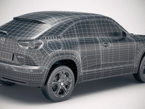 Mazda MX-30 2021 3D Model