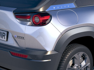 Mazda MX-30 2021 vray Model 3D