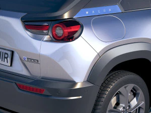 Mazda MX-30 2021 vray 3D Model