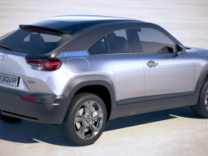 Mazda MX-30 2021 vray Model 3D