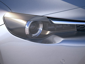 Mazda MX-30 2021 vray Model 3D