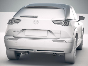 Mazda MX-30 2021 vray Model 3D