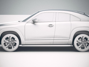 Mazda MX-30 2021 vray Model 3D