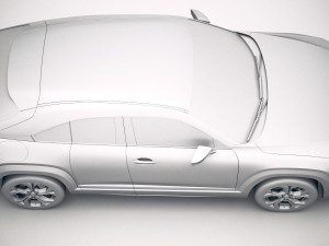 Mazda MX-30 2021 vray Model 3D