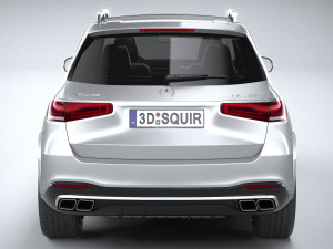 Mercedes-Benz GLS 63 AMG 2021 3D मॉडल