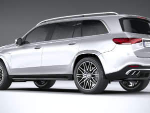 Mercedes-Benz GLS 63 AMG 2021 3D मॉडल