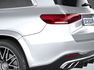 Mercedes-Benz GLS 63 AMG 2021 3D मॉडल