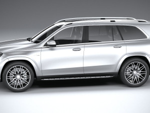 Mercedes-Benz GLS 63 AMG 2021 3D मॉडल