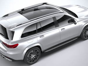 Mercedes-Benz GLS 63 AMG 2021 3D मॉडल