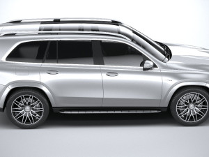 Mercedes-Benz GLS 63 AMG 2021 3D मॉडल