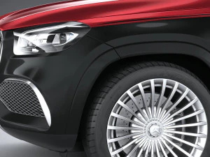 Mercedes-Benz GLS 600 Maybach 2021 3D Model