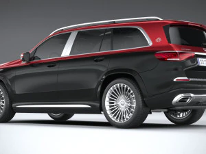 Mercedes-Benz GLS 600 Maybach 2021 3D Model