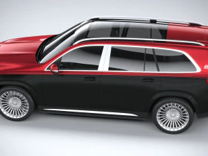 Mercedes-Benz GLS 600 Maybach 2021 3D Model