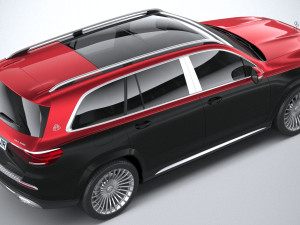 Mercedes-Benz GLS 600 Maybach 2021 3D Model