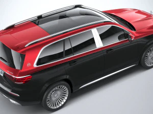 Mercedes-Benz GLS 600 Maybach 2021 3D Model