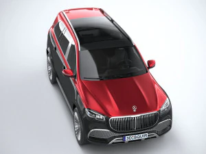 Mercedes-Benz GLS 600 Maybach 2021 3D Model