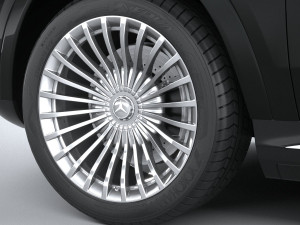 Mercedes-Benz GLS 600 Maybach 2021 3D Model