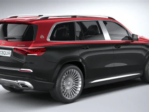 Mercedes-Benz GLS 600 Maybach 2021 3D Model