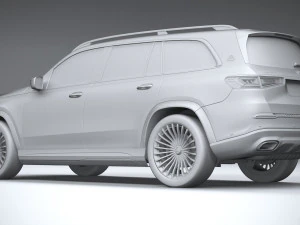 Mercedes-Benz GLS 600 Maybach 2021 3D Model