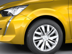 Peugeot 208 Basic 2020 Modelo 3D