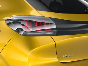 Peugeot 208 Basic 2020 3D Model