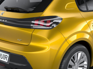Peugeot 208 Basic 2020 Modelo 3D