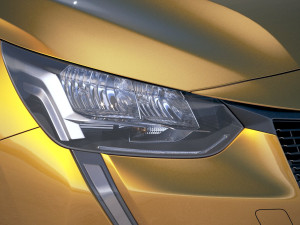Peugeot 208 Basic 2020 vray Modèle 3D