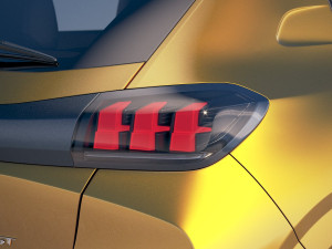 Peugeot 208 Basic 2020 vray Modèle 3D