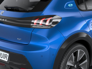 Peugeot E-208 2020 3D Модель
