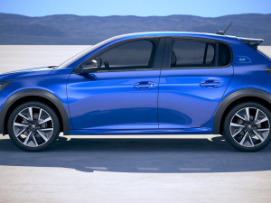 Peugeot E-208 2020 vray 3Dモデル