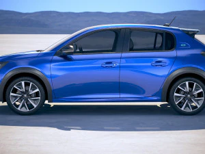 Peugeot E-208 2020 vray 3D Model