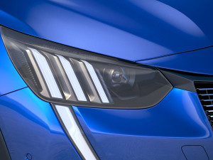Peugeot E-208 2020 vray 3Dモデル