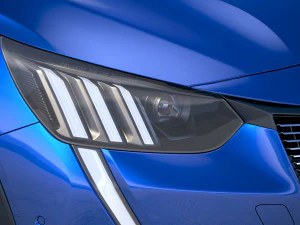 Peugeot E-208 2020 vray 3D Model