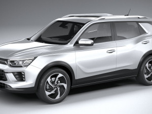 Ssangyong Korando 2020 3D Model