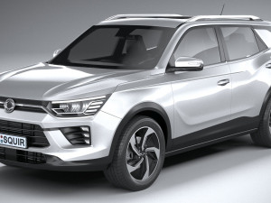 Ssangyong Korando 2020 3D मॉडल