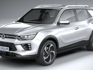 Ssangyong Korando 2020 3D Model