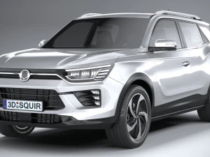 Ssangyong Korando 2020 3D Model
