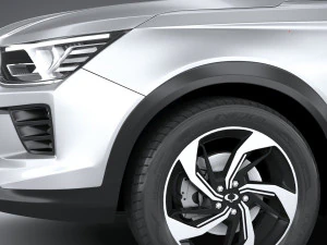 Ssangyong Korando 2020 3D Model