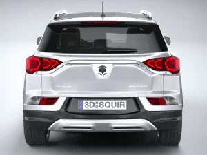 Ssangyong Korando 2020 3D Model