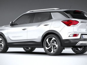 Ssangyong Korando 2020 3D मॉडल