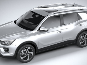Ssangyong Korando 2020 3D मॉडल